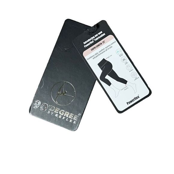 Reflex 90 Degrees NWT Alpine Iris Powerflex Capri Leggings Size Small CW6376 - Picture 4 of 4